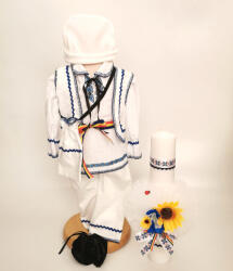 Magazin Traditional Set Traditional Botez Baiat - Costumas + Lumanare Adan
