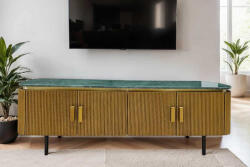 Ifama Design TV asztal Ifama 160 cm zöld márvány mangófa