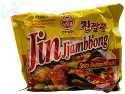  Ottogi Jin Jjambbong Csípős Tengeri Ízű Instant Tészta 130 g