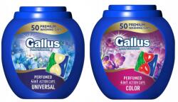 Gallus illatosított mosókapszula 4in1 színes+univerzális 2x50db (Gallus kapsułki do prania kolor+uniwersalne)