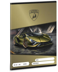  Füzet sima ARS UNA A/5 32 lapos 20-32 Lamborghini 5523 (01_09046)