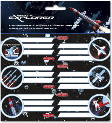  Füzetcímke ARS UNA 18 darabos Space Explorer (15.20166)