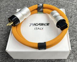 RiCable Dedalus POWER audiophile táp kábel - 1, 5m C19 20A táp csatlakozóval (ricable_dedalus_Power_audiophile_tapkabel-1-5m20a)