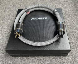 RiCable Invictus POWER REFERENCE high-end táp kábel - 1, 5m C19 20A táp csatlakozóval (ricable_invictus_power_refaudiophile_tap20a-1-5m)