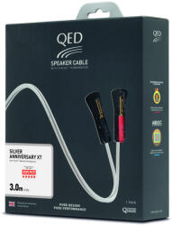 QED QE1432 REFERENCE SILVER ANNIVERSARY XT szerelt hangfal kábel - 2x3m (qed-qe1432-hangfal-kabel)