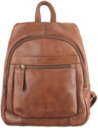 Greenburry Rucsac dama piele naturala coniac 26 x 33 cm, Colombiana, Greenburry