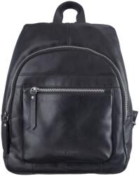 Greenburry Rucsac dama piele naturala negru 26 x 33 cm, Colombiana, Greenburry