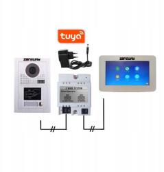 ACS Zoneway Tuya Wifi P2P videós kapucsengő szett Zoneway ZW-777 ZW-619-1D (5193)