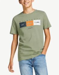 JACK & JONES Jorbrady Tee Ss Crew Neck Sn Jnr Oil Green - magazinko