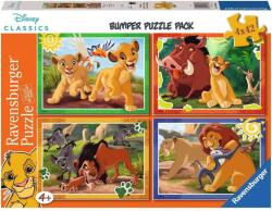 Ravensburger - Puzzle 4x42 Disney: Lion King - 40 - 99 piese