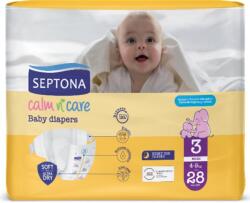 Septona Бебешки пелени Septona - Calm n' Care, Midi No3, 4-9 kg, 60 броя (5201410886030)