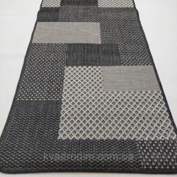 FLEX Traversa Latime 0.75m, Tip Iuta, Flex 19645-80, Marime 75 x 300 cm, Gri, Antiderapant, Festonata Surfilata Tivita, Antialergica, Polipropilena, Living, Dormitor, Coridor, Hol Covor