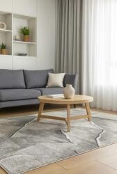 ELMA Covor Elma 003-106, Marime 80 x 150 cm, Bej, Gri, Inaltime Fir 6.5 mm, Antialergic, Polipropilena, Living, Dormitor, Sufragerie, Birou Covor