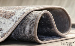 Mira Covor Mira 24037-123, Marime 120 x 200 cm, Gri, Maro, Inaltime Fir 6 mm, Antialergic, Polipropilena, Living, Dormitor, Sufragerie, Birou Covor