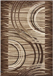 Luna Covor Luna 1816-12, Marime 50 x 80 cm, Maro, Inaltime Fir 6 mm, Antialergic, Polipropilena, Living, Dormitor, Sufragerie, Birou Covor