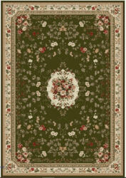 LOTOS Covor Lotos 1525-310, Marime 160 x 230 cm, Verde, Inaltime Fir 8 mm, Antialergic, Polipropilena, Living, Dormitor, Sufragerie, Birou Covor