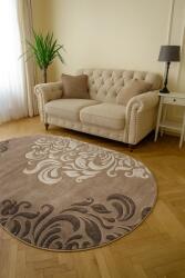 Mira Covor Oval Mira 24031-234, Marime 120 x 170 cm, Maro, Inaltime Fir 6 mm, Antialergic, Polipropilena, Living, Dormitor, Sufragerie, Birou Covor