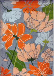 Kolibri Covor Kolibri 11548-963, Marime 80 x 150 cm, Multicolor, Inaltime Fir 7.5 mm, Grosime 9 mm, Antialergic, Polipropilena, Living, Dormitor, Sufragerie, Birou Covor