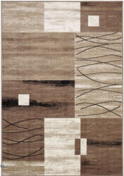 Luna Covor Luna 1805-12, Marime 300 x 400 cm, Bej, Maro, Inaltime Fir 6 mm, Antialergic, Polipropilena, Living, Dormitor, Sufragerie, Birou Covor