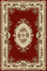LOTOS Covor Lotos 575-210, Marime 120 x 200 cm, Grena, Rosu, Inaltime Fir 8 mm, Antialergic, Polipropilena, Living, Dormitor, Sufragerie, Birou Covor