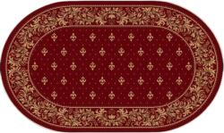 LOTOS Covor Oval Bisericesc Lotos 15066-210, Marime 150 x 230 cm, Grena, Rosu, Inaltime Fir 8 mm, Antialergic, Polipropilena, Manastire, Biserica, Altar, Naos, Pronaos, Capela, Chilie, Hol, Birou - Co Covor