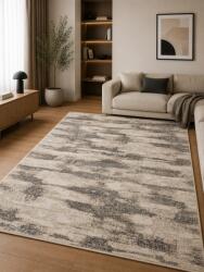 ELMA Covor Elma 002-106, Marime 200 x 300 cm, Bej, Gri, Inaltime Fir 6.5 mm, Antialergic, Polipropilena, Living, Dormitor, Sufragerie, Birou Covor
