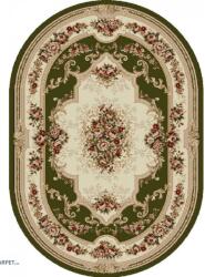 LOTOS Covor Oval Lotos 574-310, Marime 200 x 300 cm, Verde, Inaltime Fir 8 mm, Antialergic, Polipropilena, Living, Dormitor, Sufragerie, Birou Covor