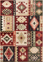 LOTOS Covor Lotos 15081-230, Marime 200 x 300 cm, Rosu, Inaltime Fir 8 mm, Antialergic, Polipropilena, Living, Dormitor, Sufragerie, Birou Covor