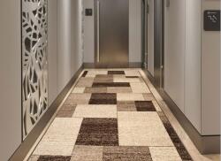 Mira Covor Mira 24143-140 Marime 200 x 300 cm, Bej, Maro, Inaltime Fir 6 mm, Antialergic, Polipropilena, Living, Dormitor, Sufragerie, Birou Covor