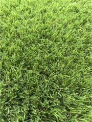 Jakarta Gazon Artificial Jakarta, Inaltime Fir 30 mm, Latime 4m, Marime 400 x 1900 cm, Verde cu Insertii Fire Iarba Uscata, Antialergic, Polipropilena, Curte, Terasa, Balcon, Piscina, Loc de Joaca, Gradinita