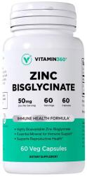  Zinc Bisglycinate 50 mg 60 Capsule (01vitamin360)