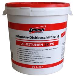Lorencic Bauservice Membrană bituminoasă groasă LO-Bitumen 2K PS LORENCIC, 30 l/găleată, 18 găleţi/palet