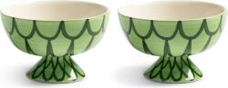 &K Amsterdam Boluri pentru gustări Sirene 12, 5 cm, verzi, 2 buc (2193-04) Castron