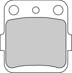 Ferodoracing Set Placute Frana Moto - Ferodo Racing (FDB381EF)