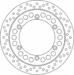 Ferodoracing Disc Frana - Ferodo (FMD0093R)
