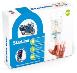 Starline Alarma moto dedicata StarLine V66, Senzor de soc, blocare motor, IP68 (4783327448-5323-87)