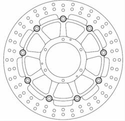 Ferodoracing Disc Frana - Ferodo (FMD0135RX)