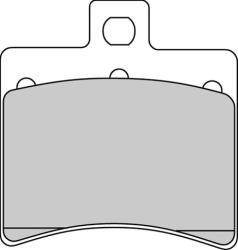 Ferodoracing Set Placute Frana - Ferodo (FDB2090P)
