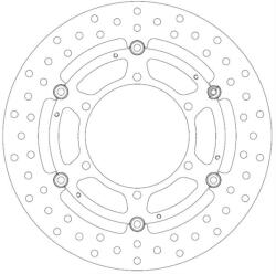 Ferodoracing Disc Frana - Ferodo (FMD0206RF)