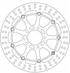 Ferodoracing Disc Frana - Ferodo (FMD0349RX)