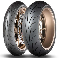 Dunlop Set 2 anvelope moto Urban Sport DUNLOP TL Qualifier Core 120/70ZR17 (58W) + 180/55ZR17 (73W) (A637484GO + A637485GO)