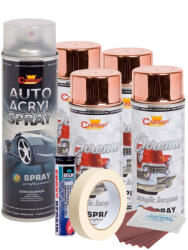 AVEX Kit complet reparatie si vopsire jante culoare Cupru Metalic, V4 (AVX-KVJ-CUV4) - strongmoto