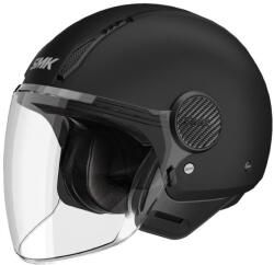 SMK Helmets Casca deschisa SMK LAMINAR SOLID culoare negru mat unisex - fara viziera (SMK0120/24/MA200)