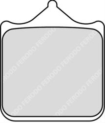 Ferodoracing Set Placute Frana - Ferodo (FDB2255ST)