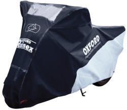 Oxford Husa-prelata protectie impermeabila motocicleta RAINEX negru / argintiu M (CV502) - strongmoto