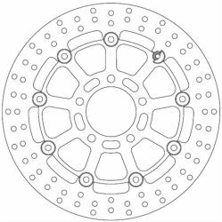 Ferodoracing Disc Frana - Ferodo (FMD0241RX)