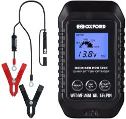 OXFORD Redresor baterie inteligent Oxford Oximiser Pro 1250 6V/12V pentru motociclete, ATV, scutere (EL202EU)