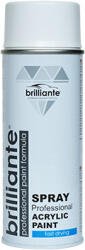 BRILLIANTE Vopsea Spray Alb Trafic (Ral 9016) 400 Ml Brilliante (10529) - strongmoto