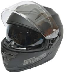 AVEX Casca moto integrala negru mat cu viziera transparenta si ochelari de soare, marimea L, model Arcane II (AVX-T090425-2)