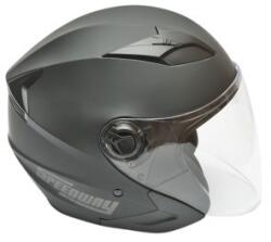 AVEX Casca moto tip jet neagra cu viziera transparenta si ochelari de soare marimea XL, model Urban (AVX-T020925-6)